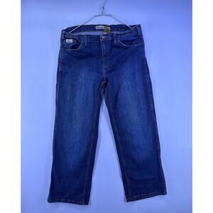 Berne Women’s Blue Carpenter Jeans Size 16